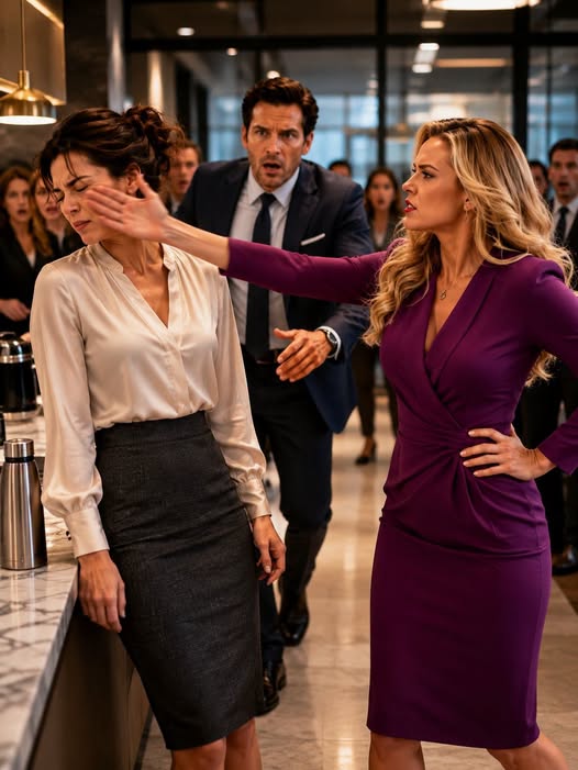 My Husband’s Secretary Slapped Me Over a Water Bottle. She Didn't Know the Security Cameras Broadcast Directly to My Trust Fund.