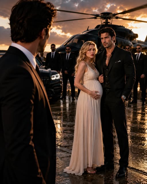 My Mafia Husband Said Our Baby Changed Nothing—Then His Helicopter Landed and He Learned Who Had Been Protecting Us