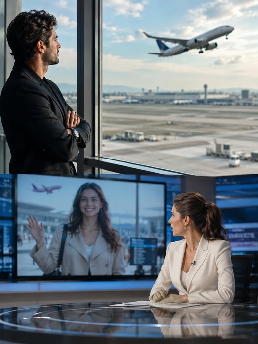 He Watched My Plane Take Off Without Regret—Two Hours Later, the News Anchor Said My Name