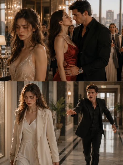 The poor wife quietly turned around and walked away the moment she saw the glamorous mistress standing beside the Mafia Boss