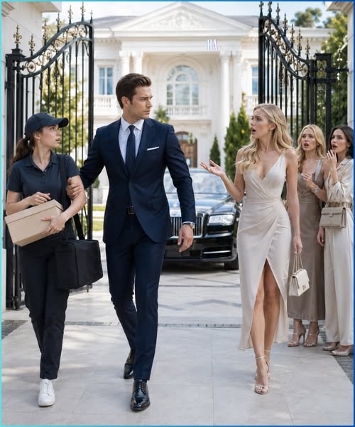 He Walked Away From the Heiress Everyone Expected Him to Marry and Chose the Delivery Girl They Had Humiliated at His Gate