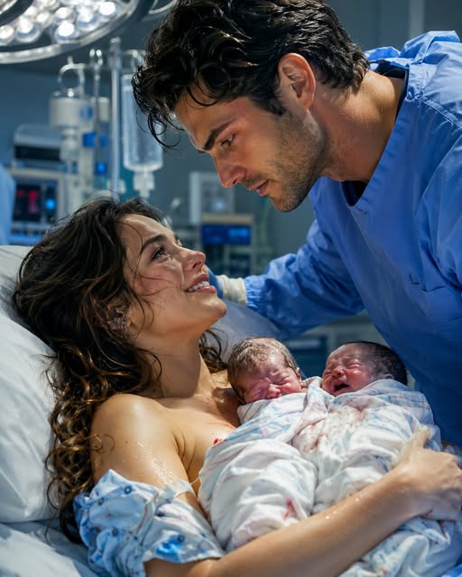 I Arrived at the ER Bleeding With Twins—Then the Billionaire Surgeon Who Broke My Heart Whispered My Name