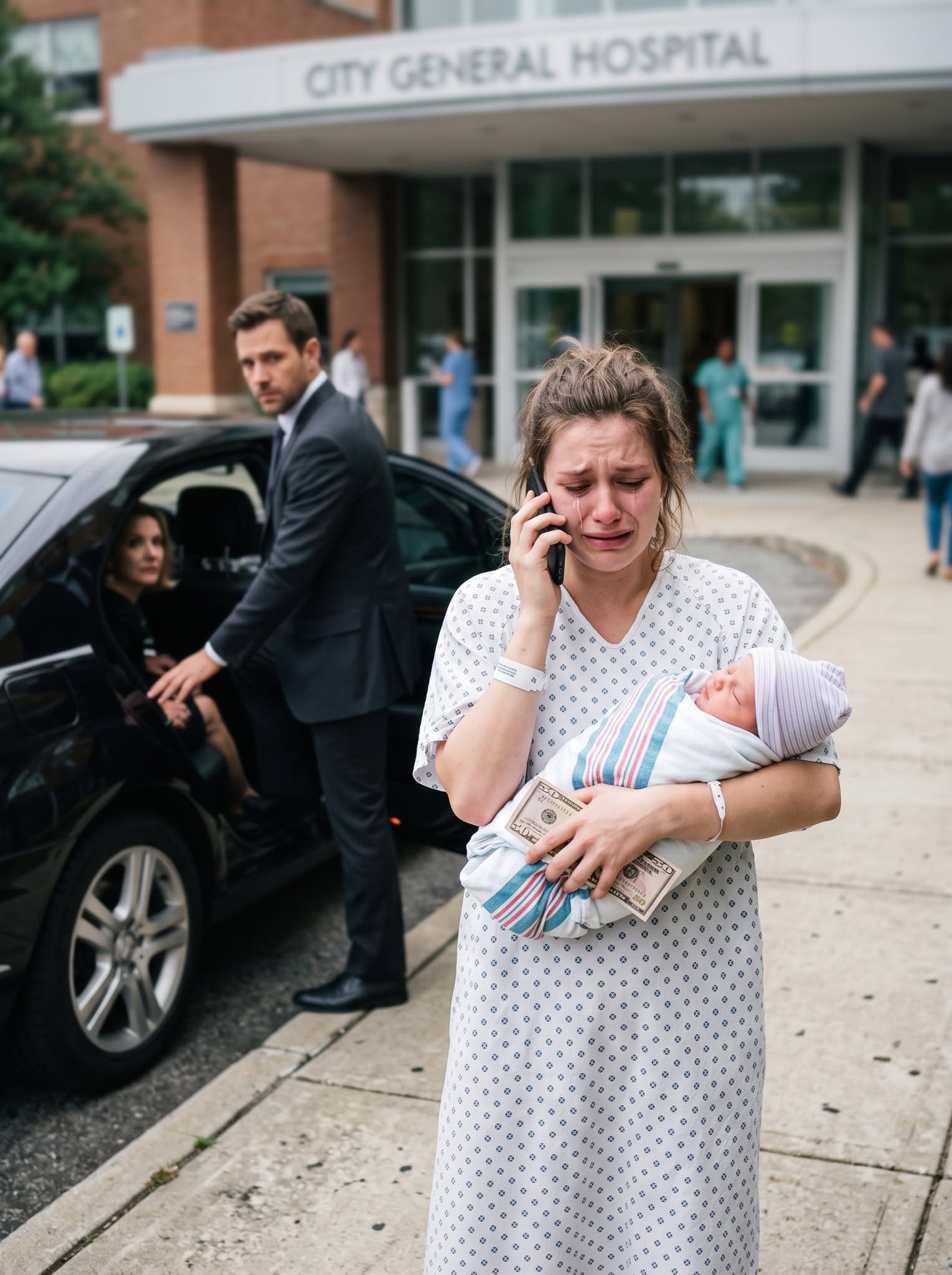 Five Days After My C-Section, My Husband Gave Me Bus Fare—Then He Learned Who My Father Really Was