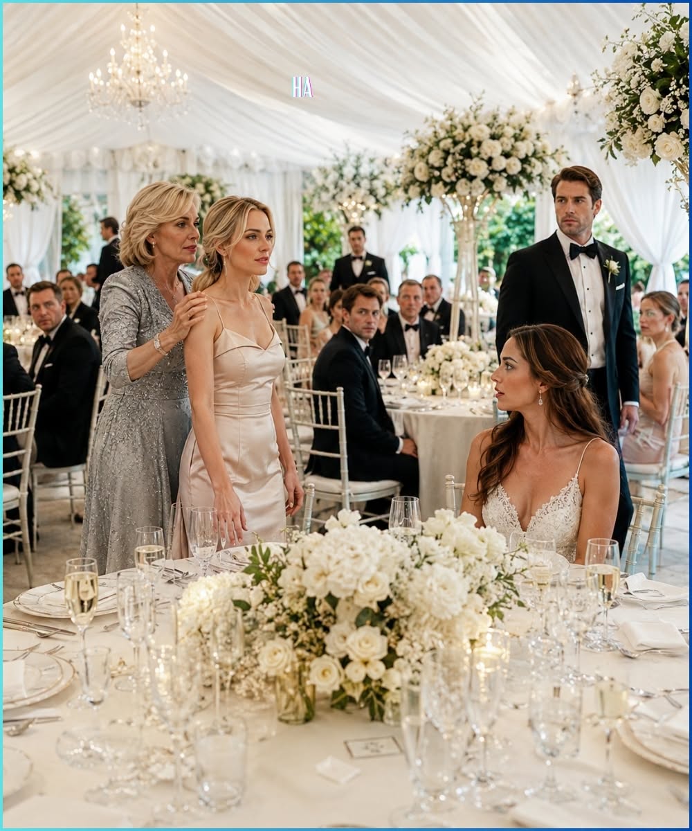 MY MOTHER-IN-LAW PUT MY HUSBAND’S MISTRESS IN MY SEAT—BUT THE WOMAN AT THE BACK TABLE CONTROLLED HIS ENTIRE FUTURE