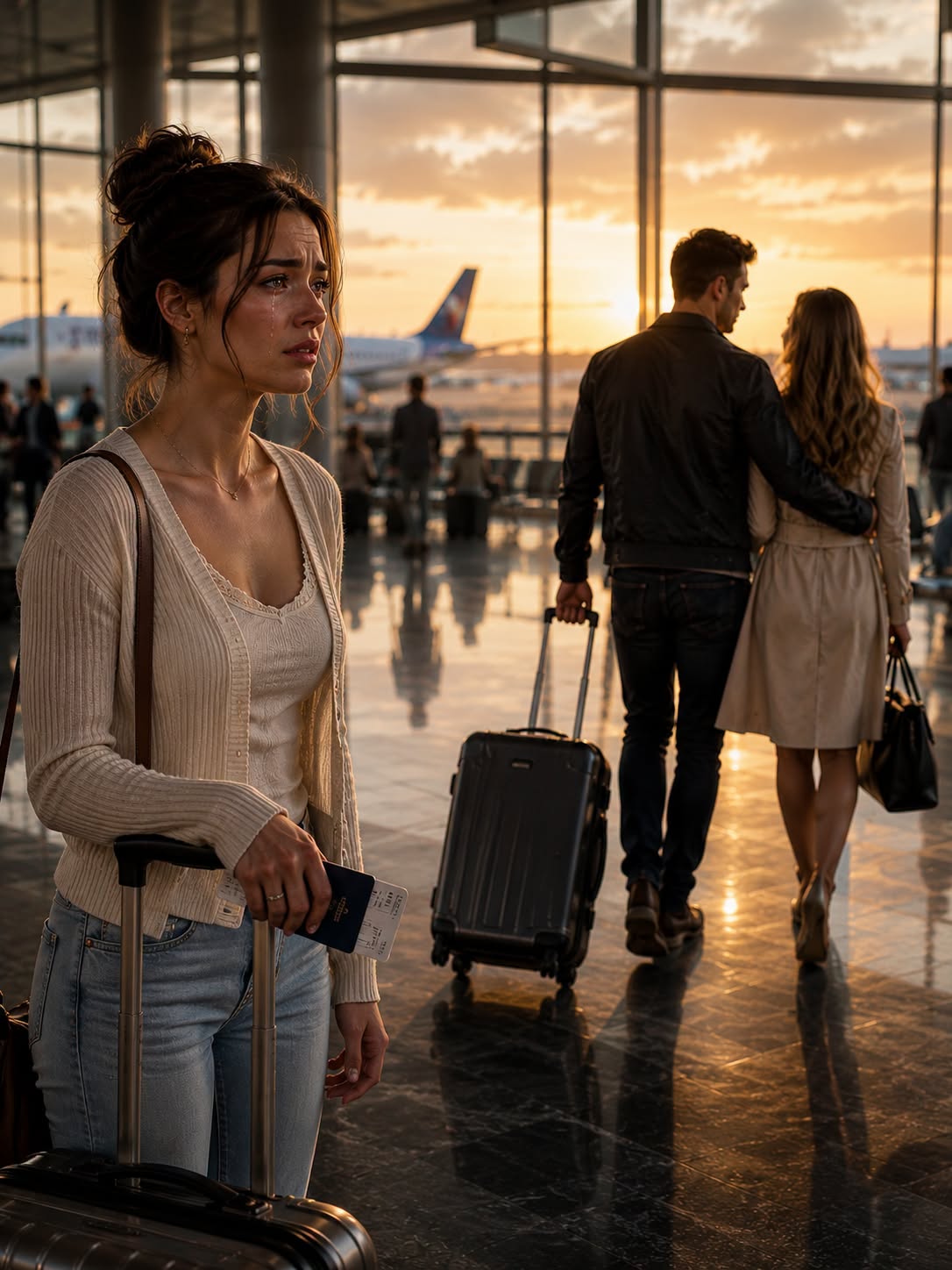 "The Flight is Canceled," My Husband Lied. Twenty-Four Hours Later, I Ensured His Security Clearance Was Revoked Permanently.