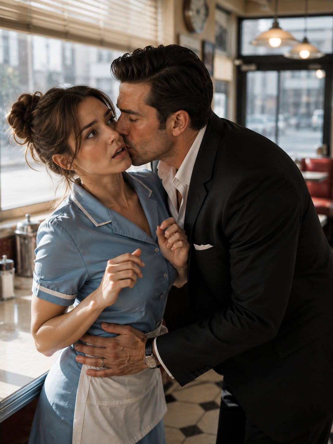 The Mafia Boss Kissed Her by Accident—Then Quietly Comforted Her Baby