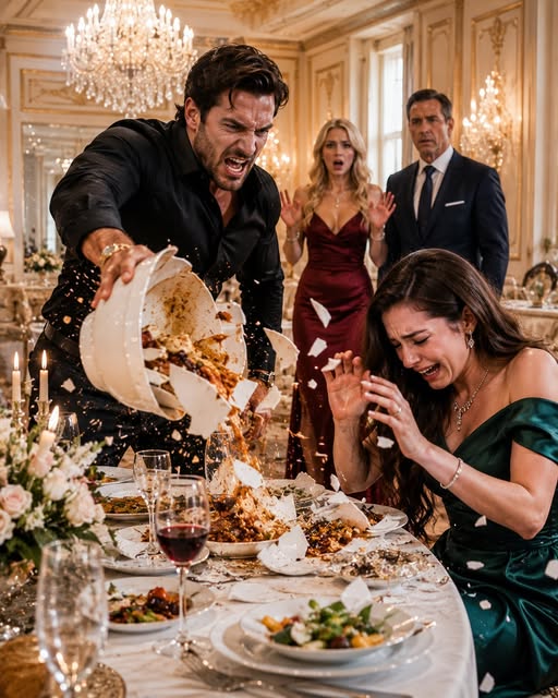 My Husband Threw a Plate at My Head Over My Apartment. He Stopped Breathing When the Cops and My Billionaire Boss Walked In.