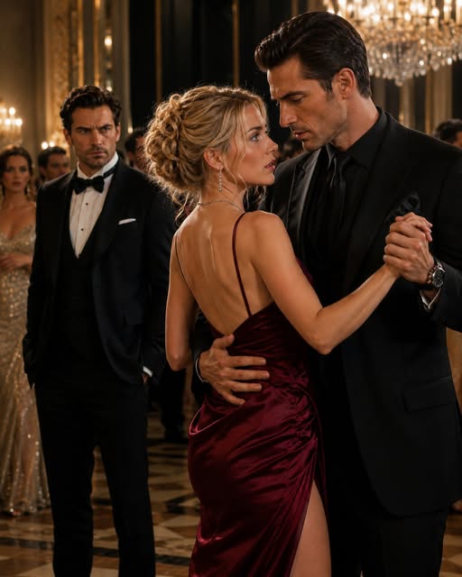 My Mafia Boss Sent Me a Silk Gown—But When His Capo Touched Me, The Whole Room Froze.