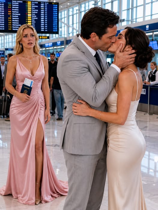 I Caught My Husband Planning to Take Everything at the Airport—But He Didn’t Know I Had Already Set the Trap