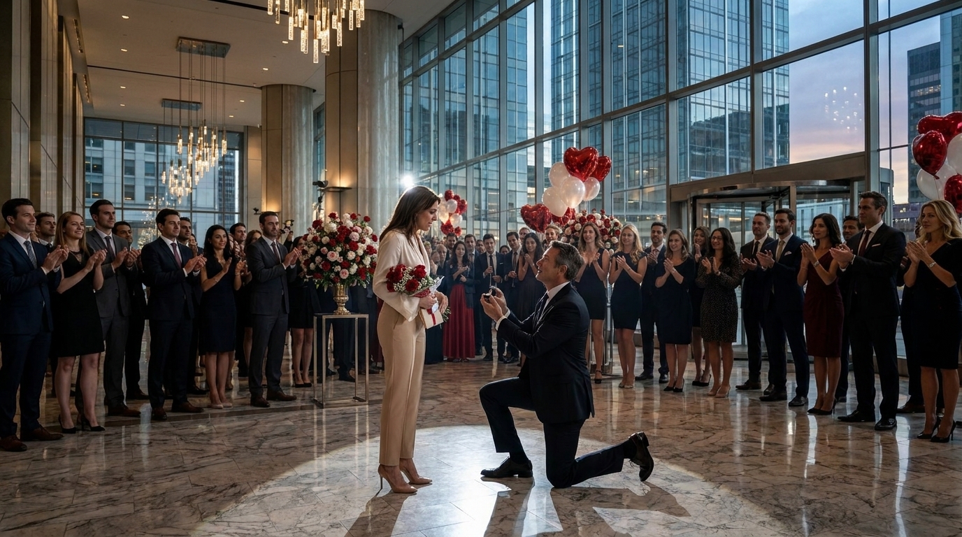 My Husband Proposed to His CEO in Front of His Entire Company. He Didn’t Know I Was Liquidating His Empire in the Parking Garage.
