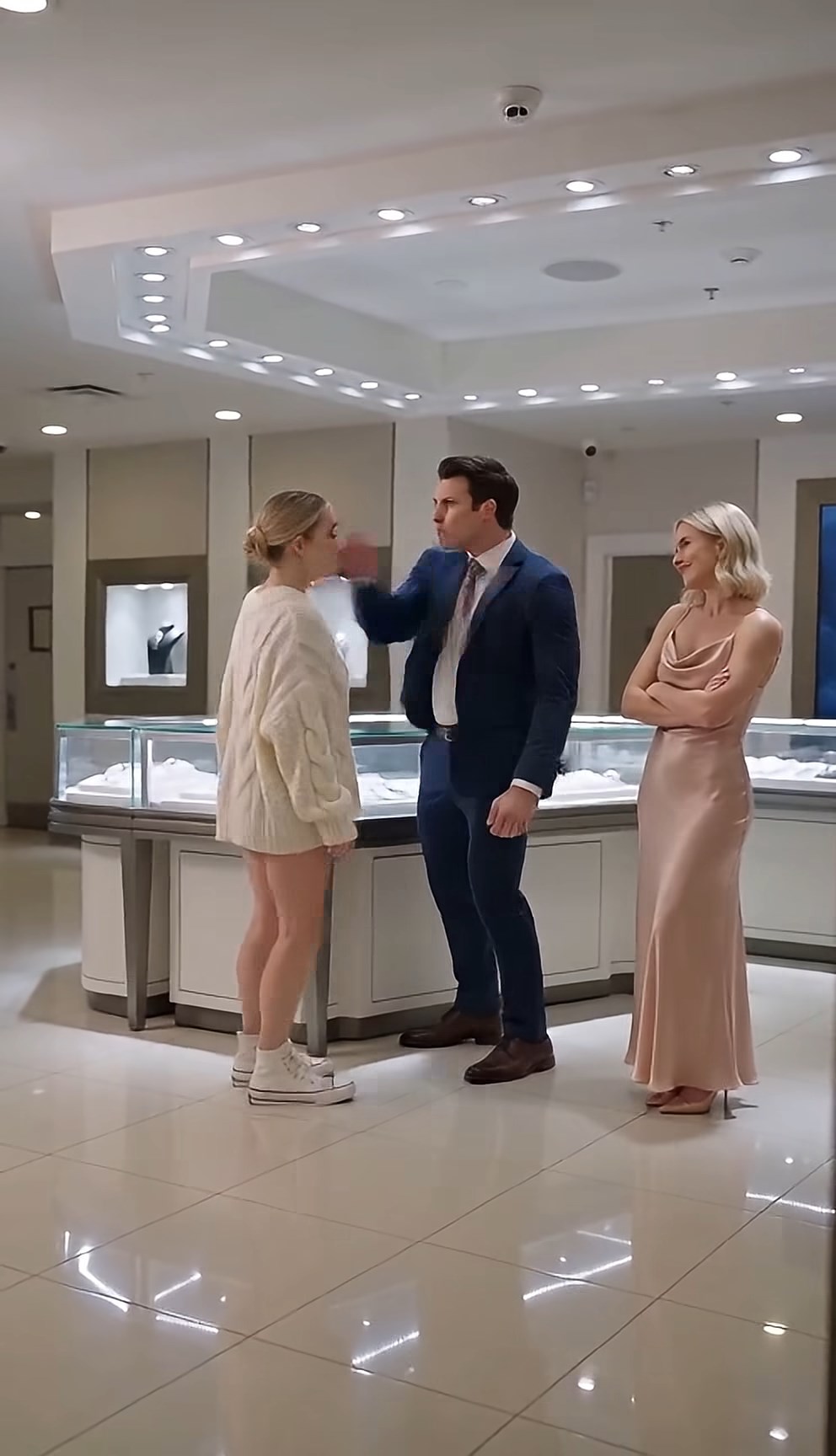 MY HUSBAND SLAPPED ME IN FRONT OF HIS MISTRESS—BUT HE DROPPED TO HIS KNEES WHEN HE LEARNED WHO REALLY OWNED HIS EMPIRE