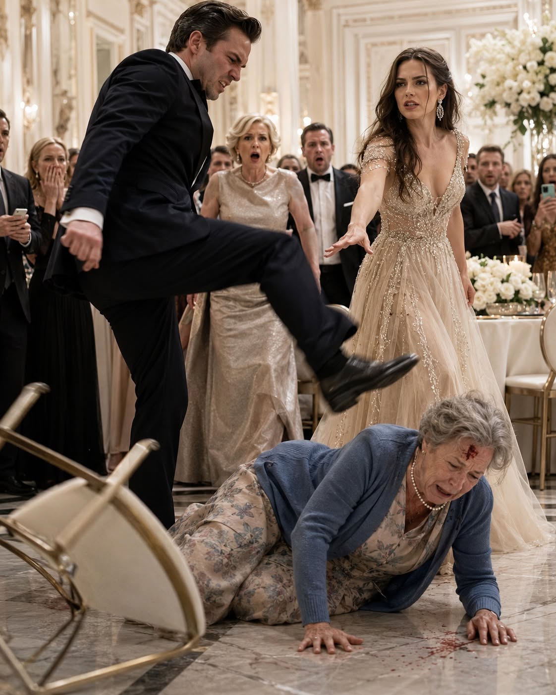 HE KICKED MY MOTHER’S CHAIR AT OUR SON’S CHRISTENING—THEN LEARNED SHE WAS THE REASON HIS EMPIRE EXISTED