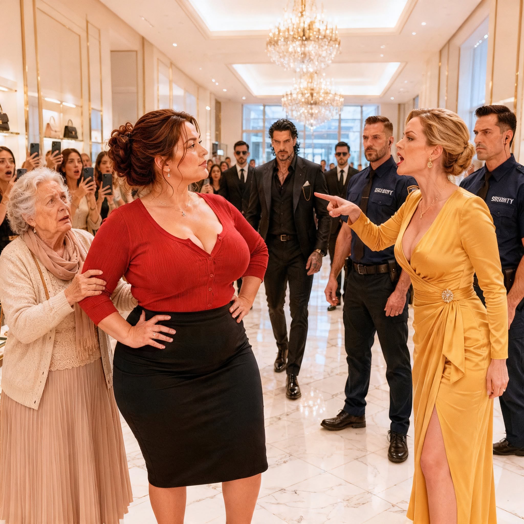She Protected a Stranger in a Luxury Boutique—Then Discovered He Was Chicago’s Most Feared Man