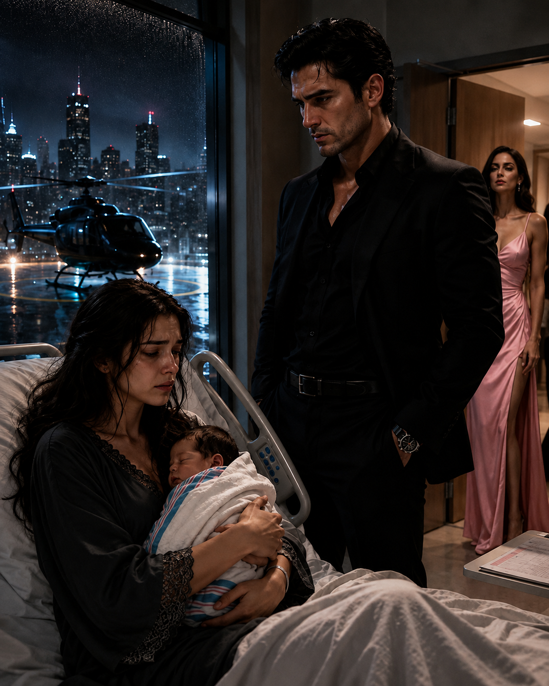 My Mafia Husband Missed Our Son’s Birth for Another Woman—Then the Divorce Papers Exposed the Secret That Could End His Empire
