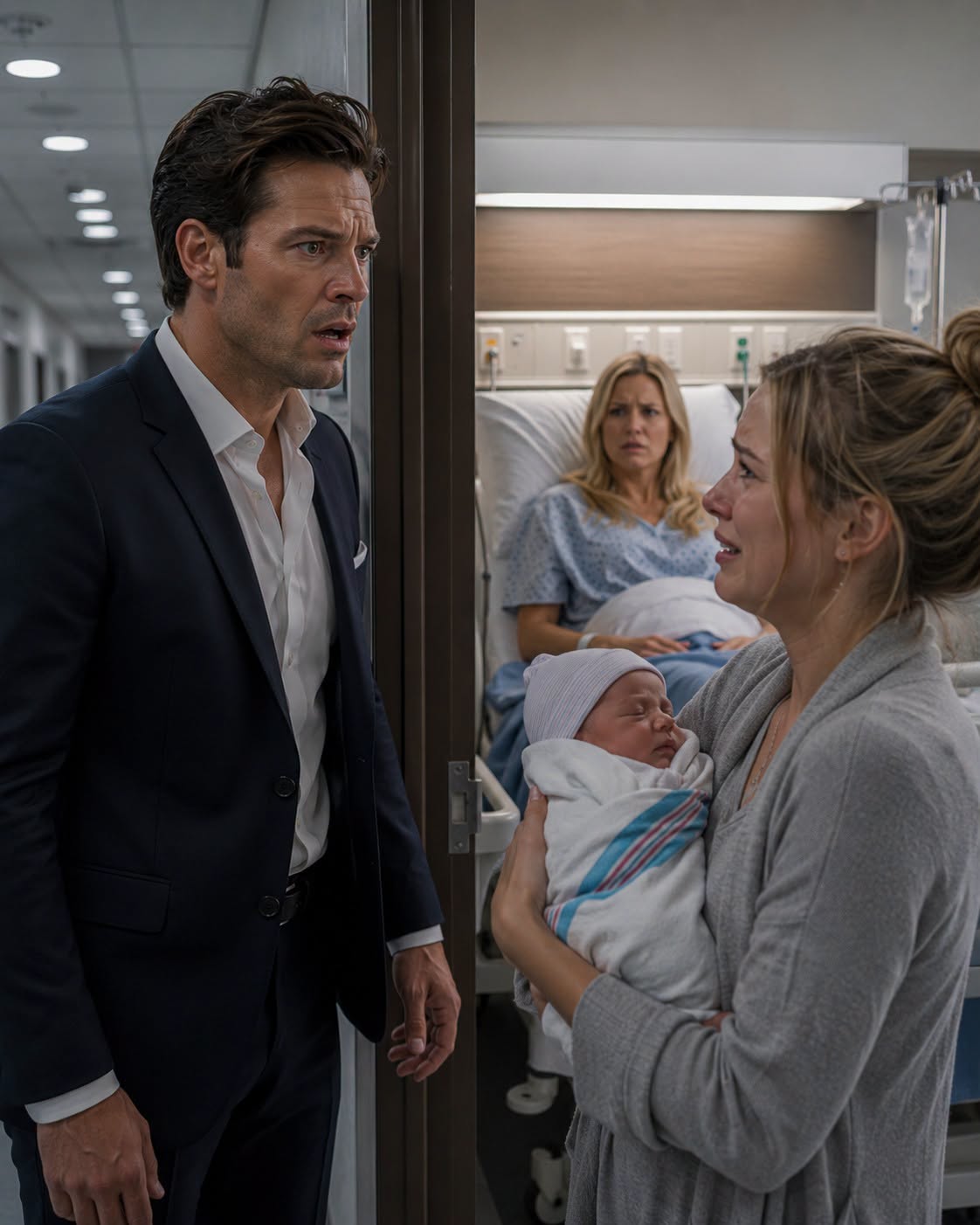 He Went to Visit His Fiancée—Then Found the Woman He Abandoned Holding a Newborn With His Eyes