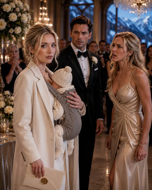 MY HUSBAND LEFT ME AND OUR NEWBORN TO FREEZE IN A BLIZZARD—HE DIDN’T KNOW I SURVIVED TO CRASH HIS LUXURY WEDDING