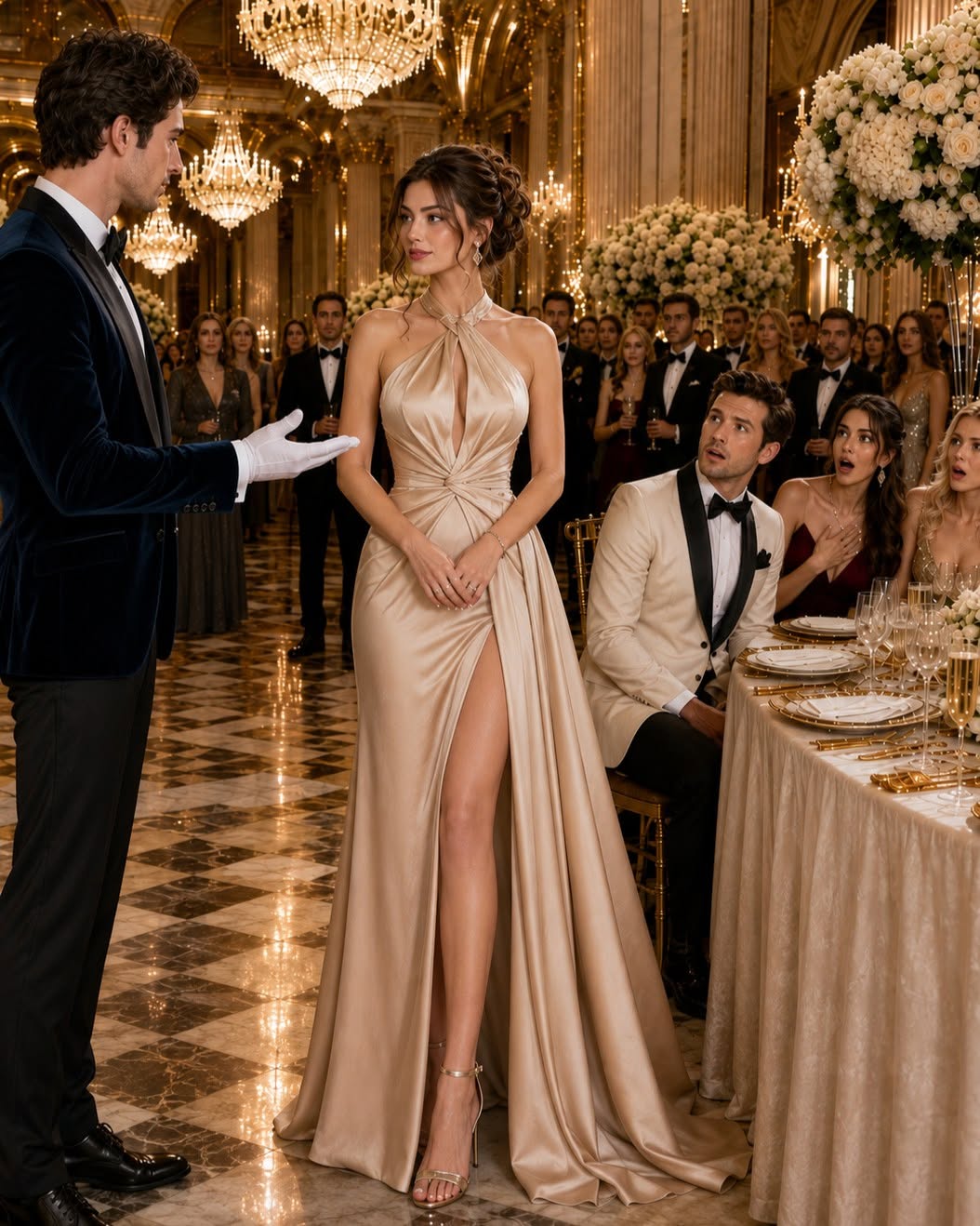 My Husband Moved Me Away From His Family’s Table—Then the Waiter Called Me by the Name That Changed the Entire Wedding