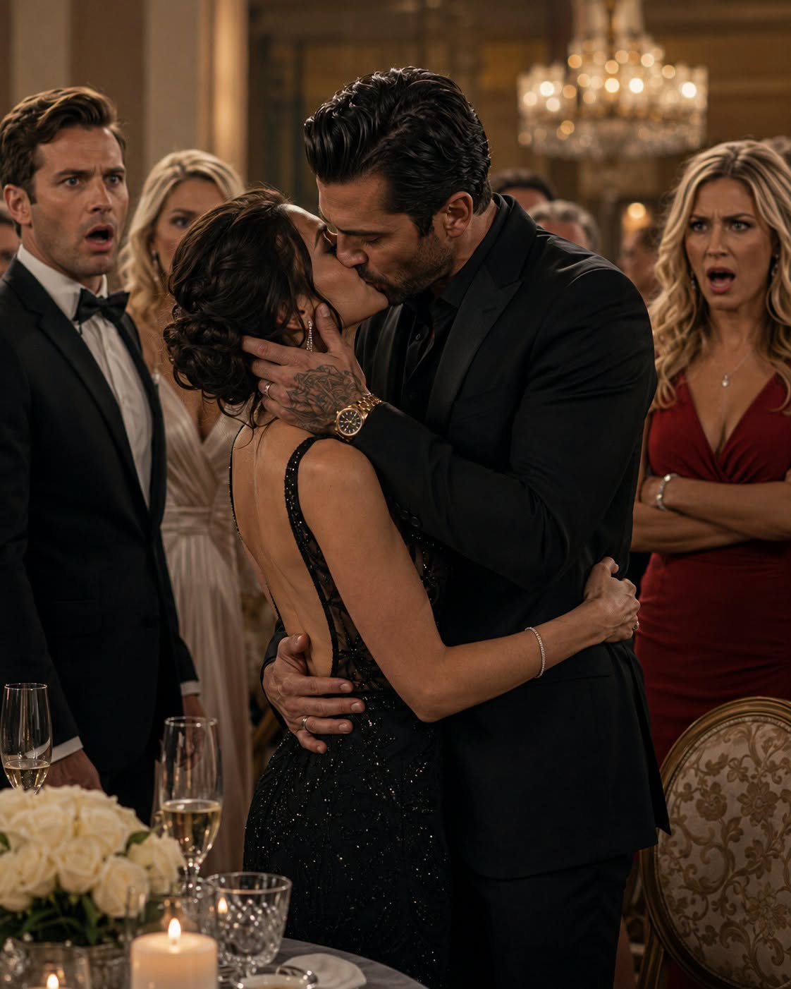 Her Ex Brought His Mistress to Shame Her—Then the Man Everyone Feared Kissed Her in Front of the Entire Gala