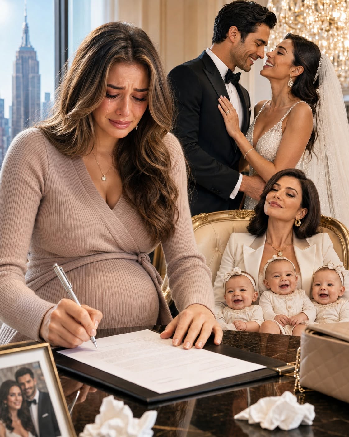 My Ex-Husband Left Me Pregnant With Triplets—So I Teamed Up With a Billionaire to Buy His Bankrupt Empire