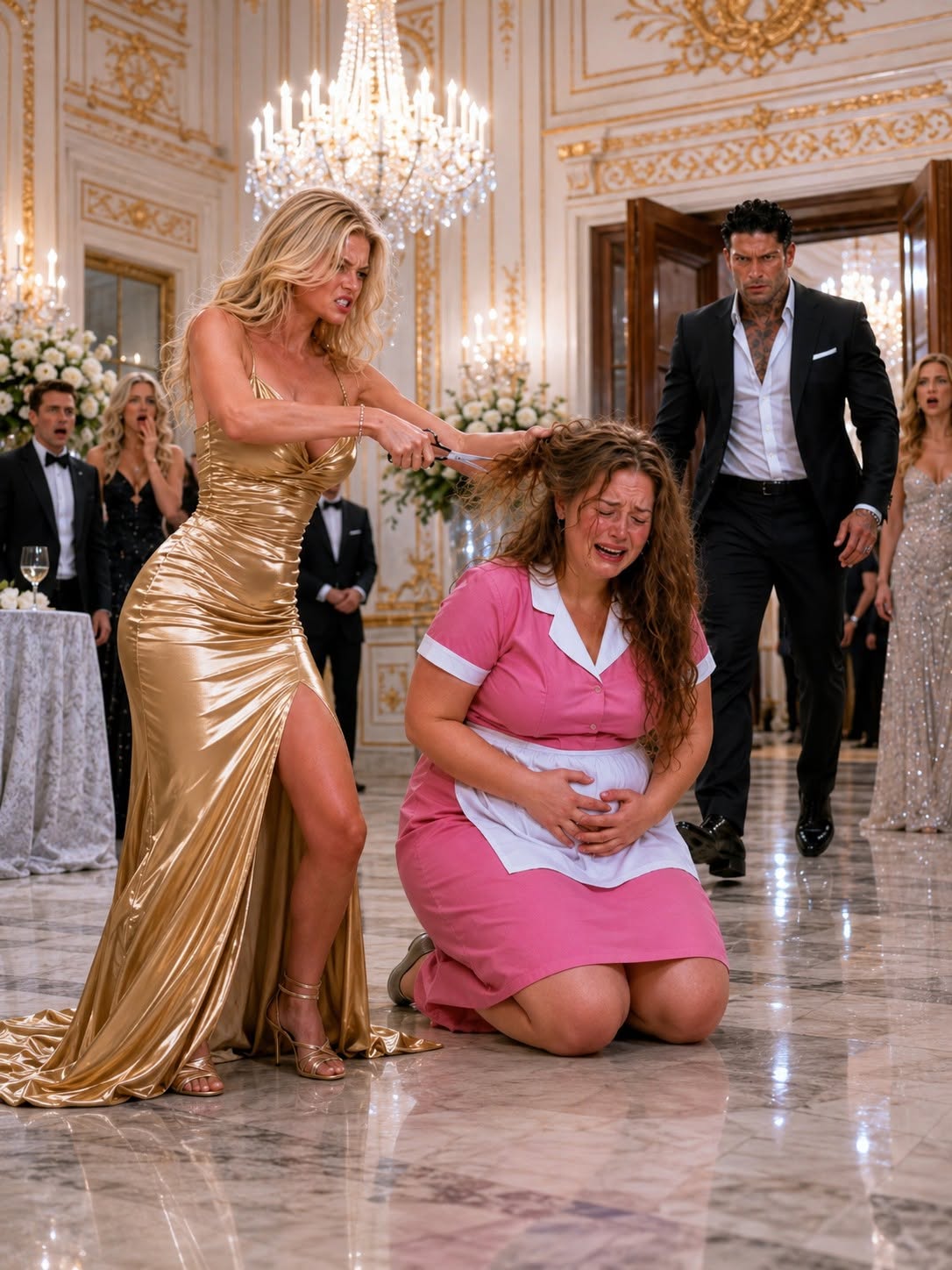 The Mafia Boss’s Fiancée Cut Off the Curvy Maid’s Hair—Then He Learned the Woman She Humiliated Was the Only One Holding His Empire Together