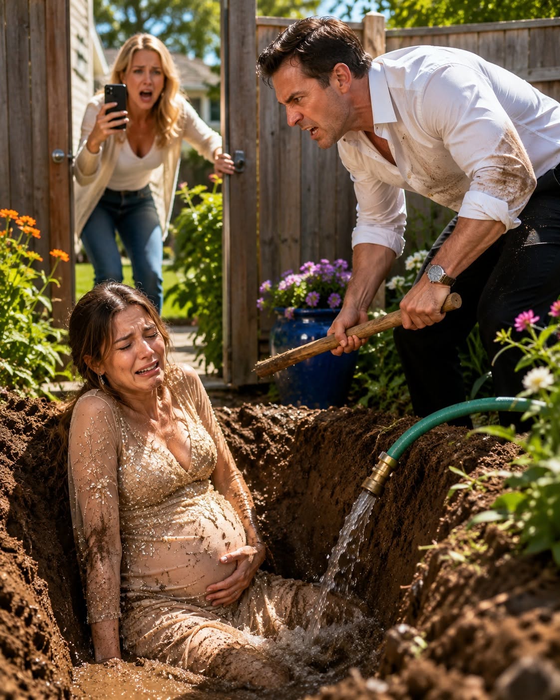 He Buried His Pregnant Wife in the Garden to Stop Her Leaving—But a 47-Minute Recording Destroyed Everything He Tried to Control