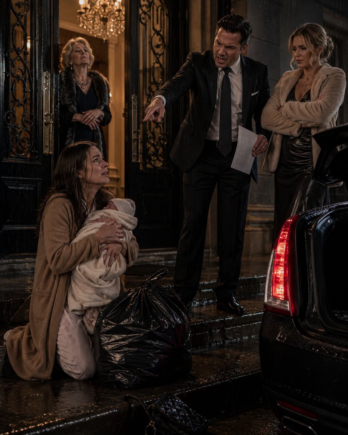 They Threw Her Out at Midnight With Her Newborn—Then Learned Every Building They Owned Was Paying Rent to Her