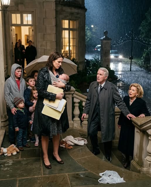 My In-Laws Threw Me and Six Children Into the Rain After My Husband’s Funeral—Then They Learned Whose Name Was on the Deed