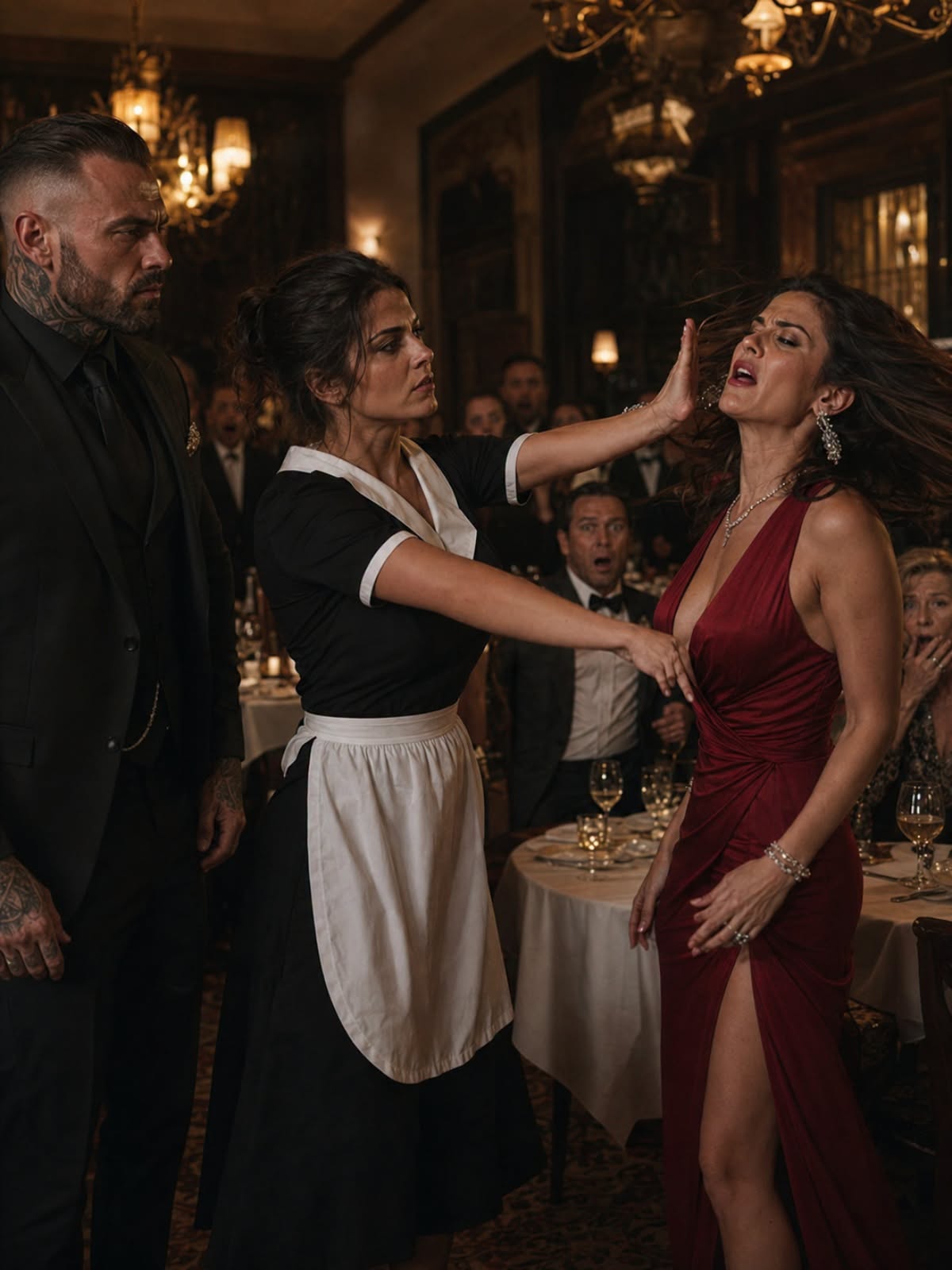 The Waitress Humiliated His Fiancée in Front of the Whole Restaurant—And the Mafia Boss Only Smiled