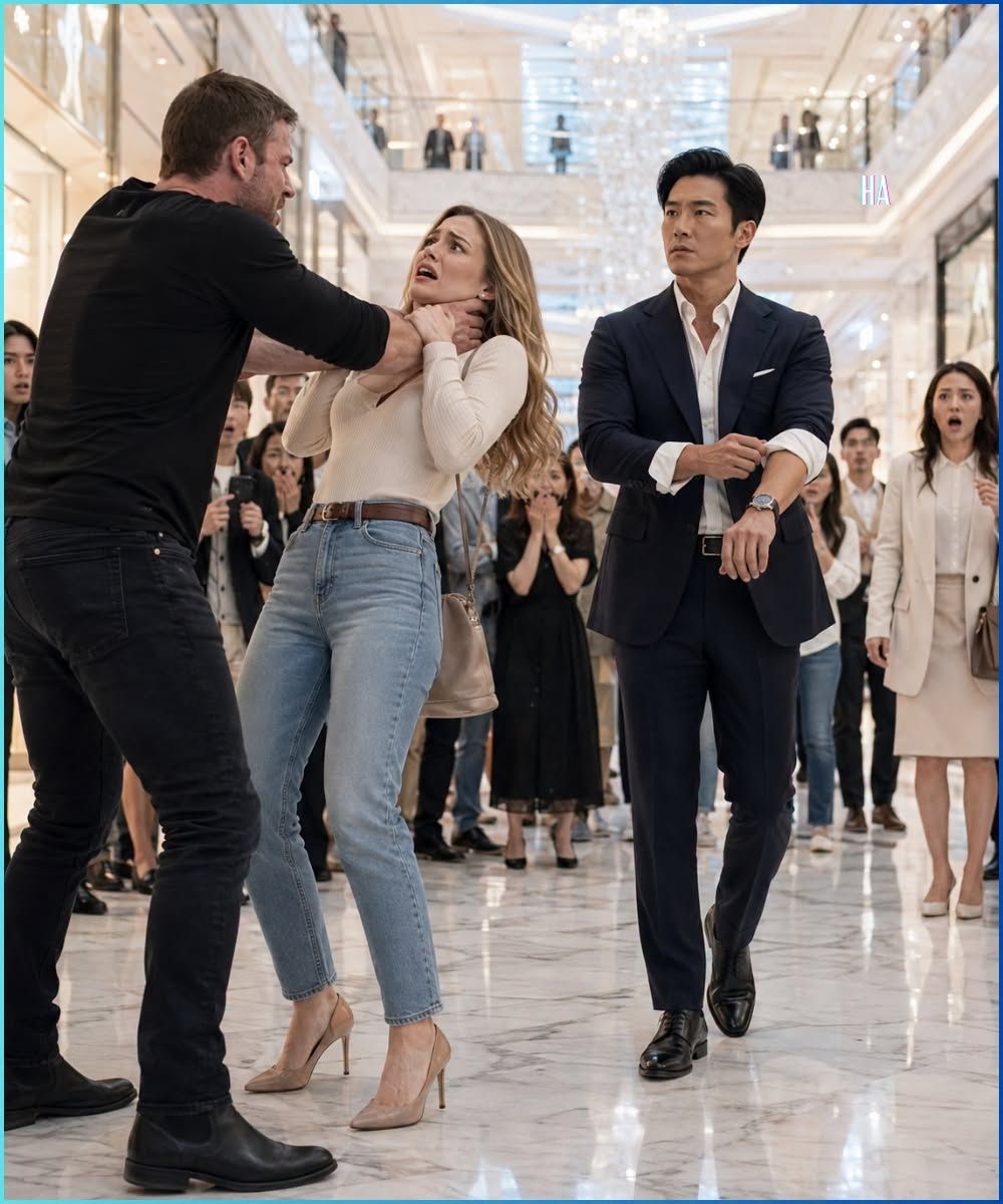HER EX PUT HIS HANDS AROUND HER THROAT IN A CROWDED MALL—THEN THE KOREAN-AMERICAN CEO EVERYONE FEARED ROLLED UP HIS SLEEVES