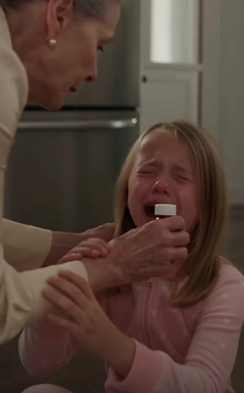 I Caught My Mother-in-Law Forcing Pills Into My 8-Year-Old Daughter’s Mouth—Then My Husband Read the Name on the Bottle and Called 911