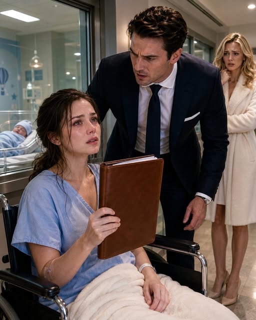MY HUSBAND BROUGHT HIS MISTRESS TO THE MATERNITY WARD—HE DIDN’T KNOW MY FOLDER HELD HIS RESTRAINING ORDER AND HIS FINANCIAL RUIN