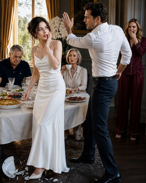 MY HUSBAND SLAPPED ME 24 HOURS AFTER OUR WEDDING—HE DIDN’T KNOW I WAS ABOUT TO FLIP THE TABLE AND EVICIT HIS ENTIRE FAMILY