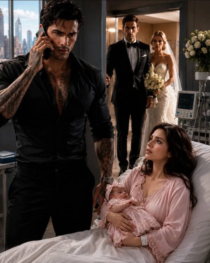 Two Hours After I Gave Birth, My Billionaire Ex Called From His Wedding to Mock Me—Then He Walked Into My Hospital Room and Saw the Daughter He Never Knew Existed