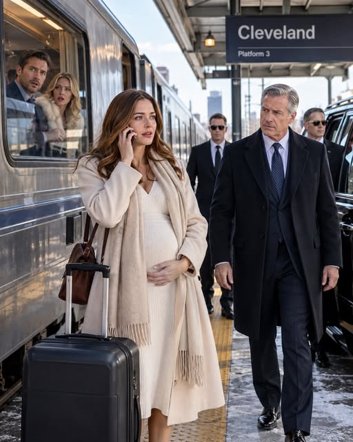 My Husband Made His Pregnant Wife Stand for Fifty Hours While He Rode First Class—He Had No Idea Who Would Be Waiting at the Last Stop