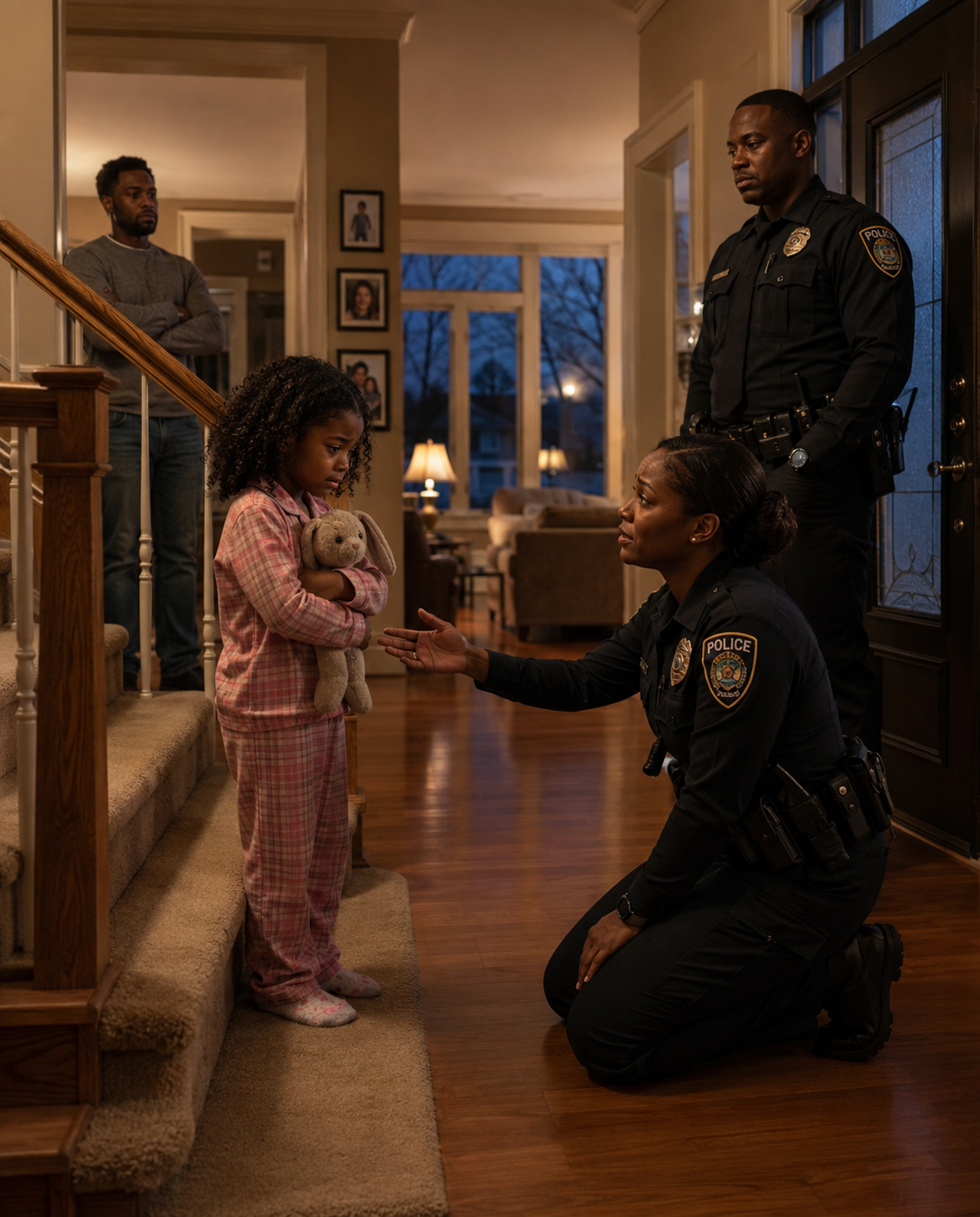 A Little Girl Called 911 Crying, “Daddy’s Snake Got Out Again…” — But When Police Reached Her Upstairs Bedroom, They Immediately Knew Something Was Very Wrong Inside The House