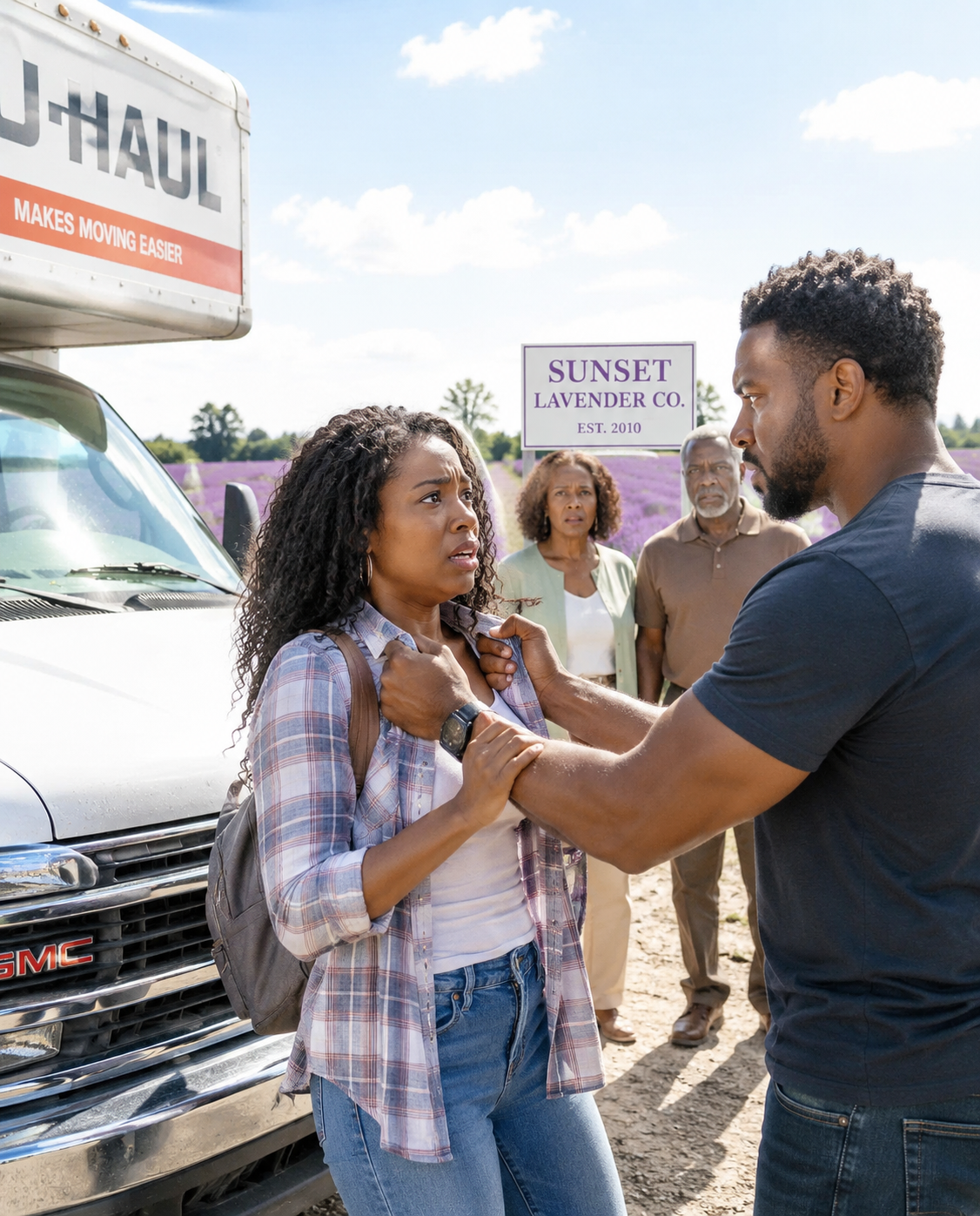 “Sign the deed or I’ll sn:a:p your arm right here!” my brother screamed while slamming me against the truck outside Sunset Lavender Co. as our parents watched without emotion.