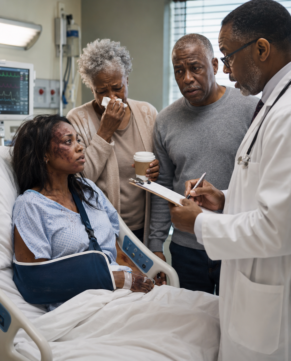 I refused to cosign my sister’s mortgage, and my brother-in-law be:at me so badly I woke up in a hospital with my shoulder dislocated,…