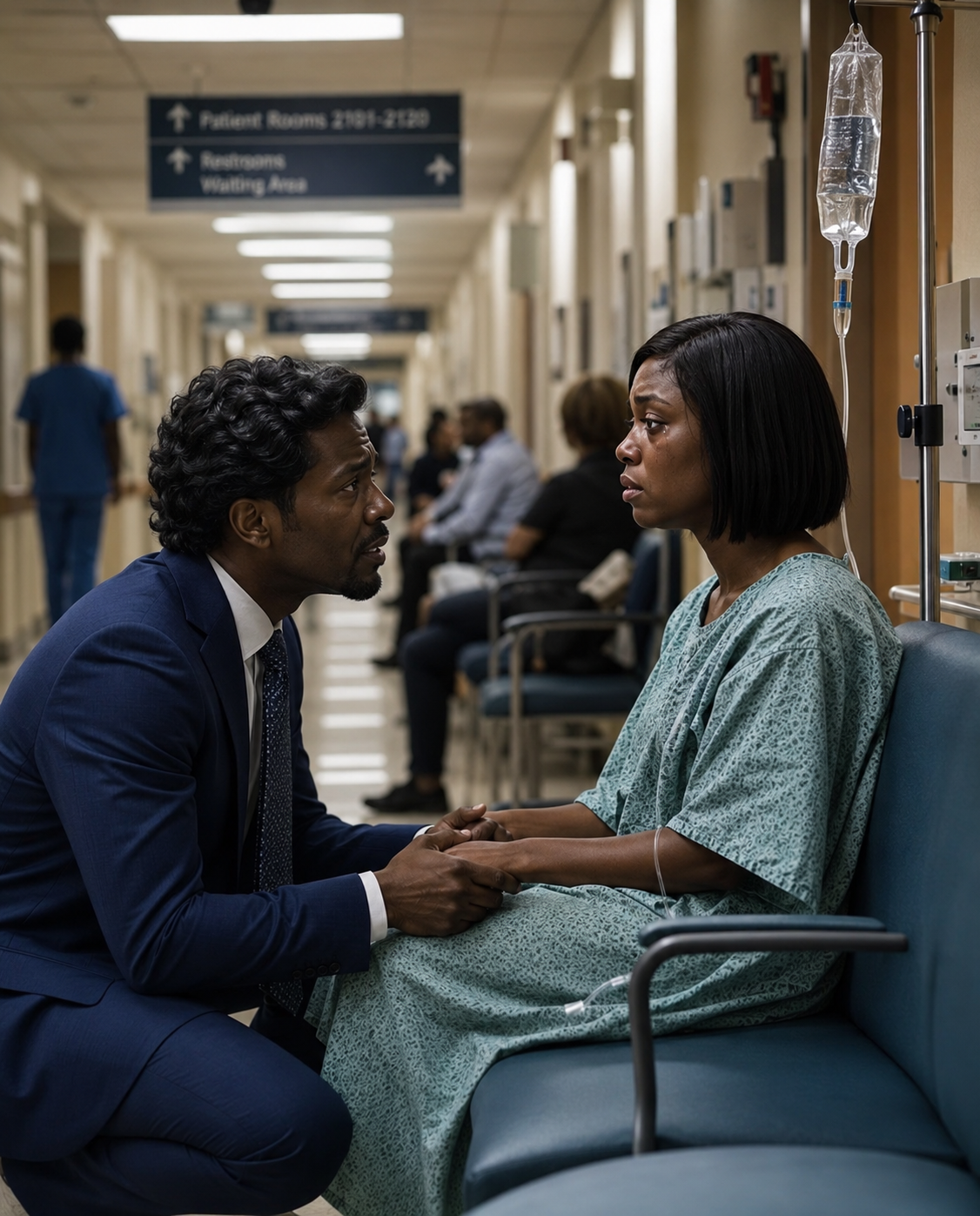 Two months after the divorce, I was sh0cked to see my ex-wife wandering aimlessly in the hospital. When I learned the truth, I completely collapsed.
