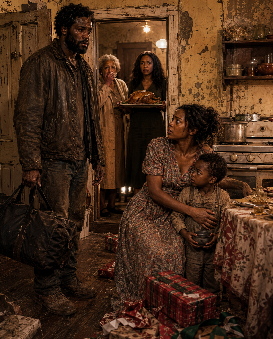 I came home from Saudi Arabia without telling anyone after five years of backbreaking work, and found my wife and son starving behind the mansion I paid for while my mother and sister partied inside.