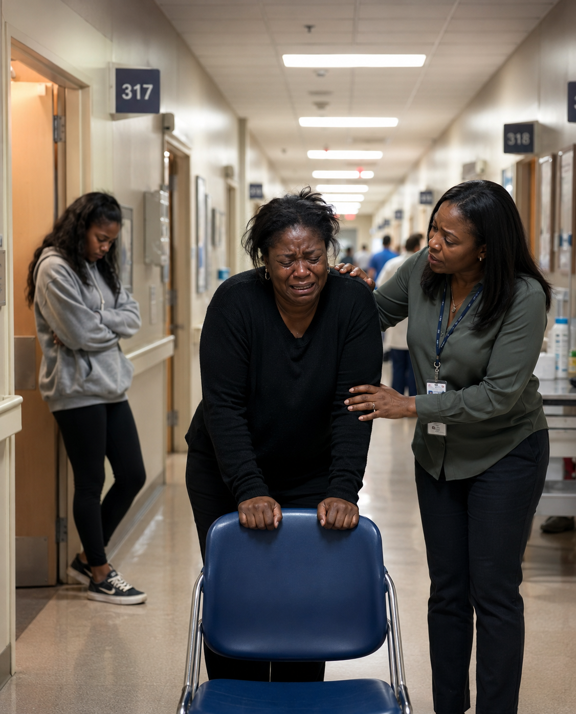 My 15-year-old daughter kept complaining of nausea and stomach pain. My husband said, “she’s just faking it. Don’t waste time or money.” I took her to the hospital in secret. The doctor looked at the scan and whispered, “there’s something inside her…” I could do nothing but scream.
