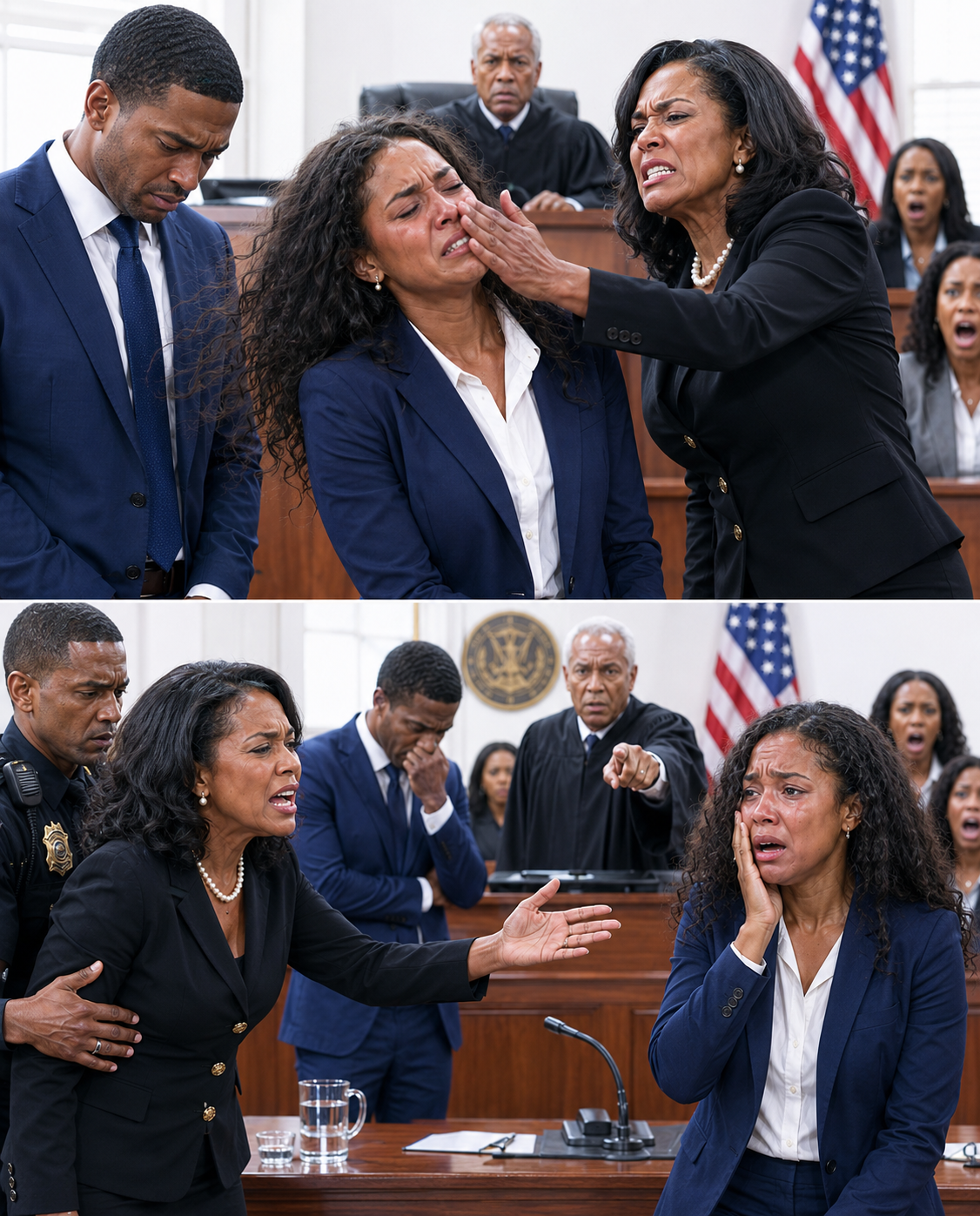 I stood in court ready to tell the truth—until my mother-in-law struck me, and the judge revealed a truth that changed everything