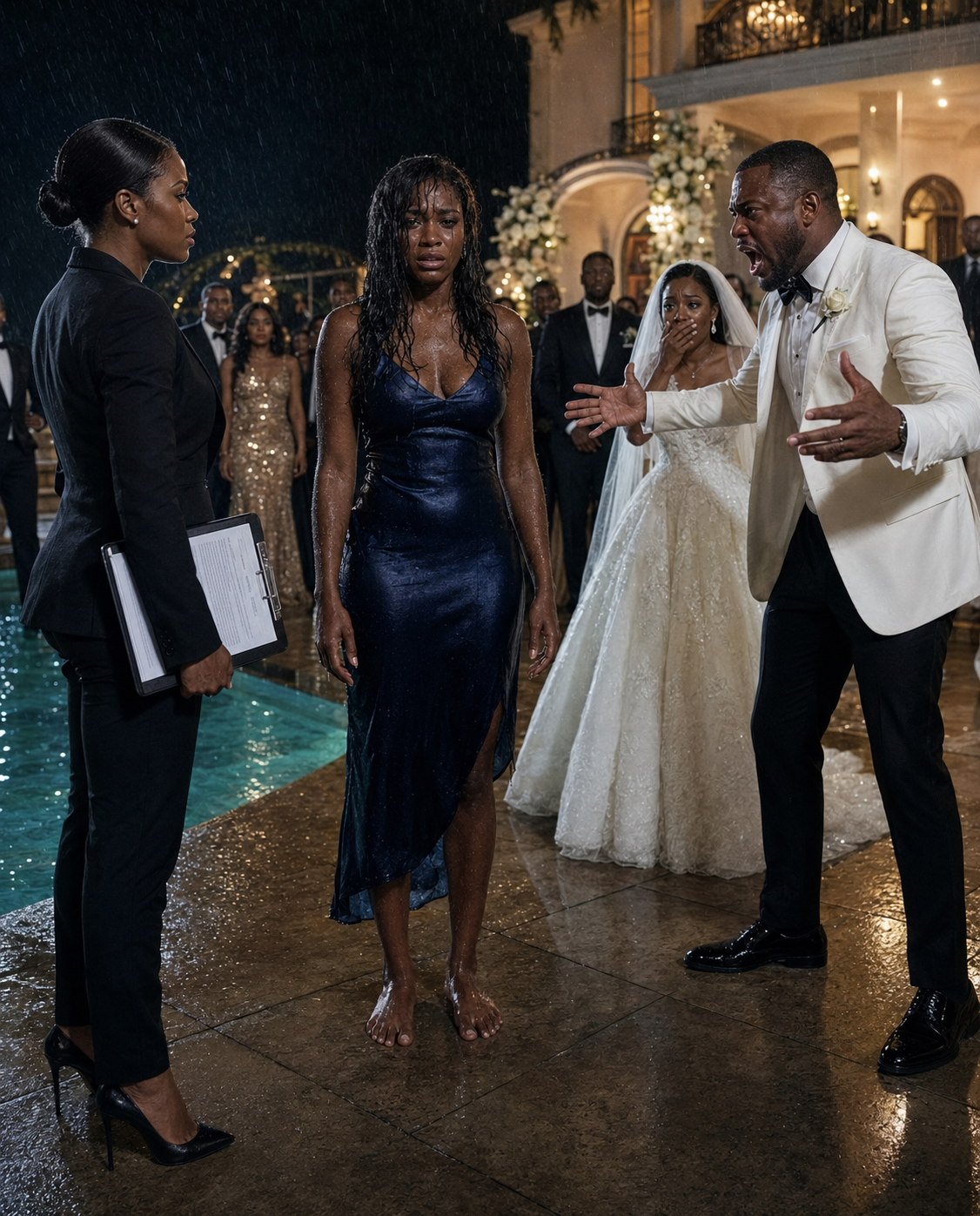 My Family Pu:shed Me Into the Pool at My Brother’s Luxury Wedding-Because I Refused to Sell My $300K Portfolio for His Honeymoon