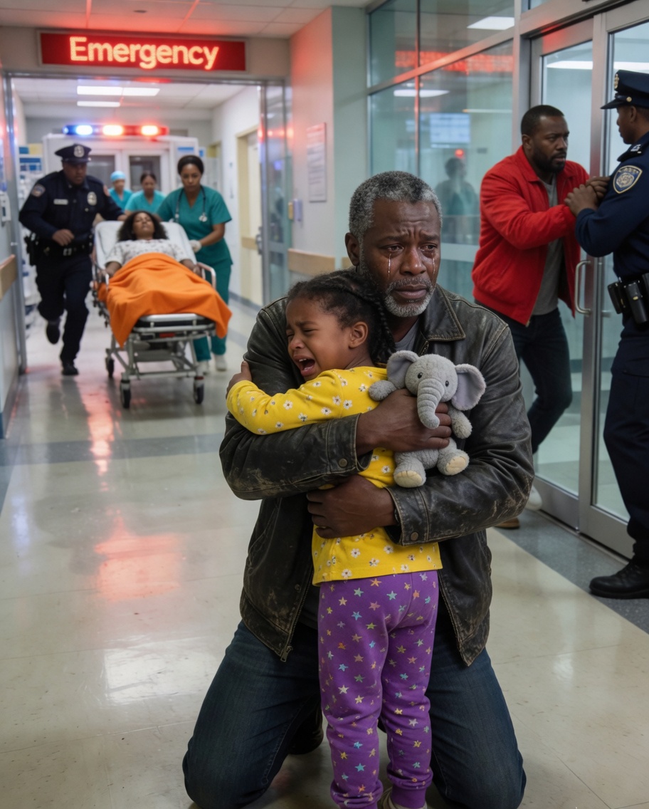 My 6-year-old granddaughter called in panic at midnight. “Mommy says the baby is coming! Help!” I asked, “Where’s daddy?” She replied, “He k!cked mommy’s tummy and left.”…..