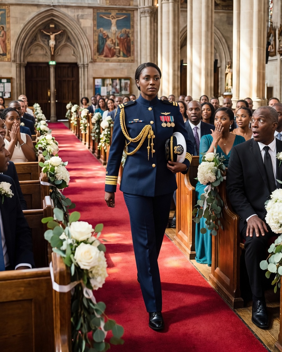 They destroyed her four wedding dresses hours before the wedding out of pure envy, but she arrived at the altar wearing something that made her own bl00d tremble with shame.