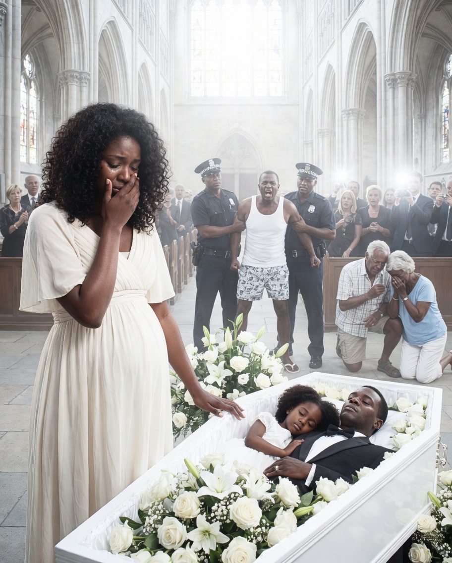 I stood over two coffins while my parents lounged on a beach with my brother, calling my husband and daughter’s funeral ‘too trivial to attend.’ Then, just days later, they showed up at my door demanding $40,000.