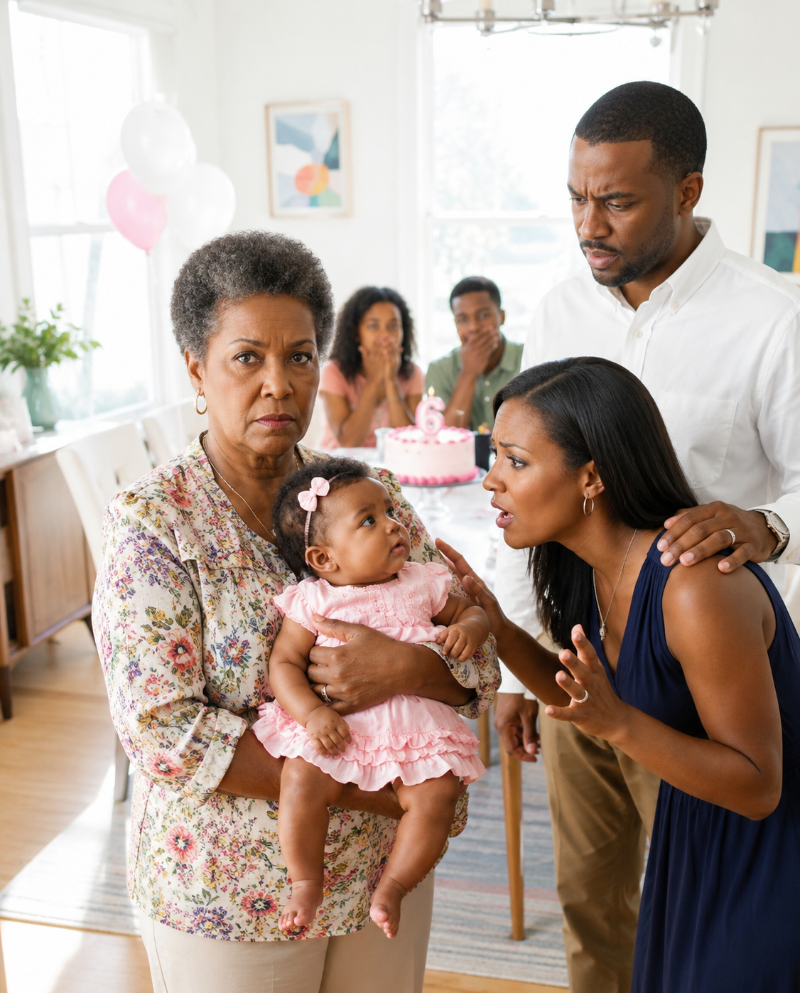 My mother-in-law walked into my hospital room, looked at my newborn baby girl, and delivered the worst humiliation in front of my husband: “That baby is too dark. She’s not from our family.” What I did to shut her up ended up exposing her family’s darkest secret.