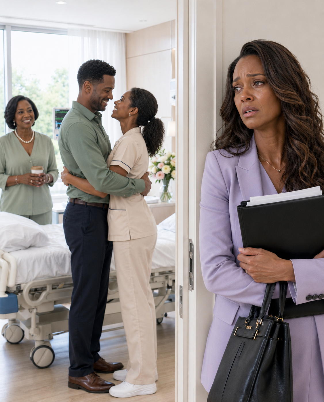 I sold the house I inherited to save my husband, but when I entered the hospital I found him standing with another woman; his mother only asked, “Did you bring the money documents?” and then I understood that something terrible was just beginning.