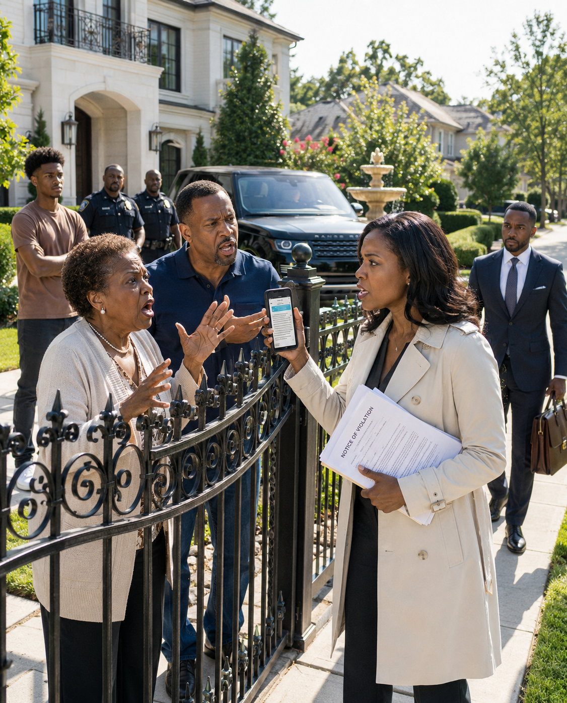 Mom sent a message: “We changed all the locks on the front door and also the gate code. We no longer trust you.” I replied: “Noted. That was clever. But I believe you forgot one thing.” Then…