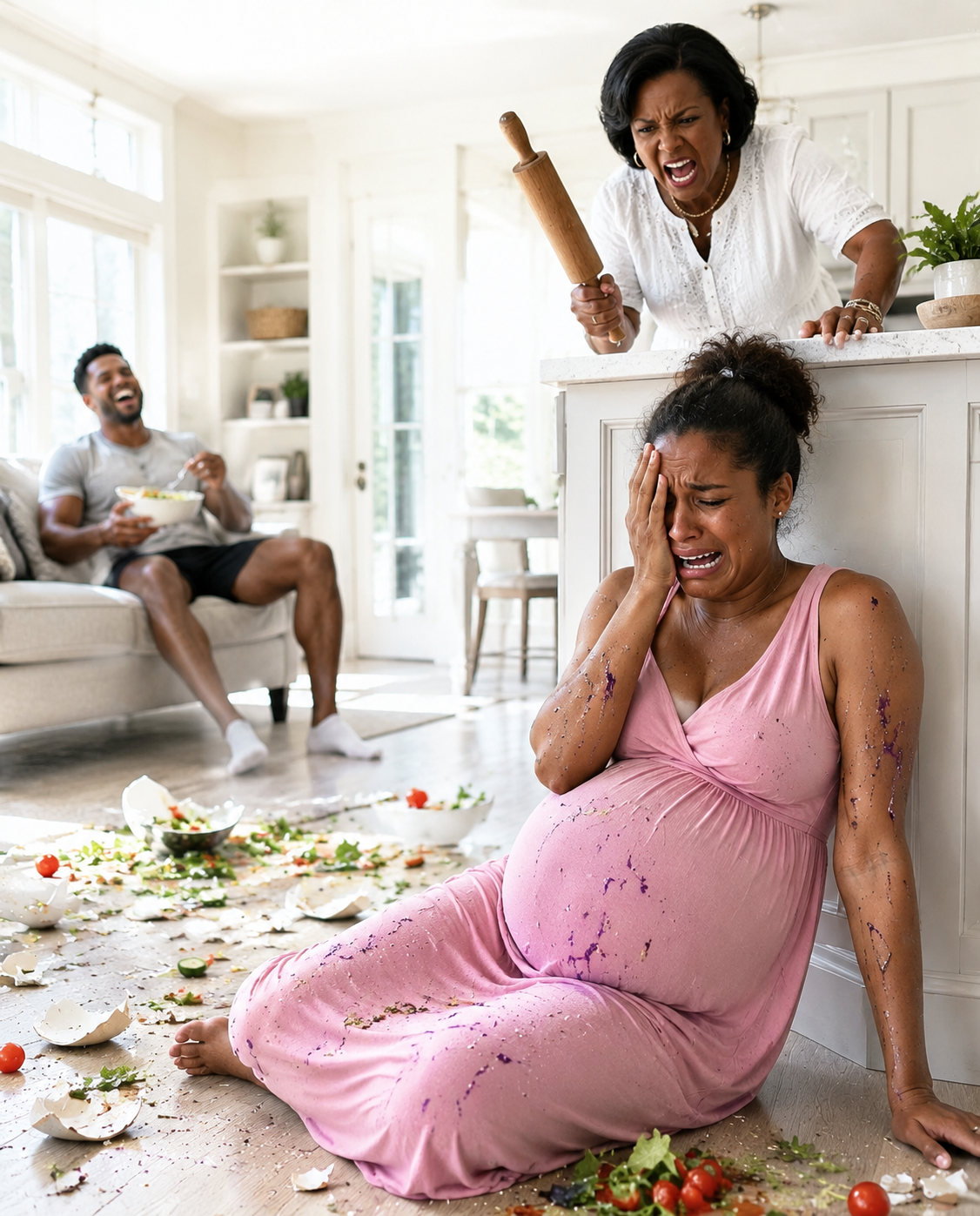 My mother-in-law sm.as.hed my leg in the kitchen, and my husband insisted it was the pun!shment I deserved—but three days later…
