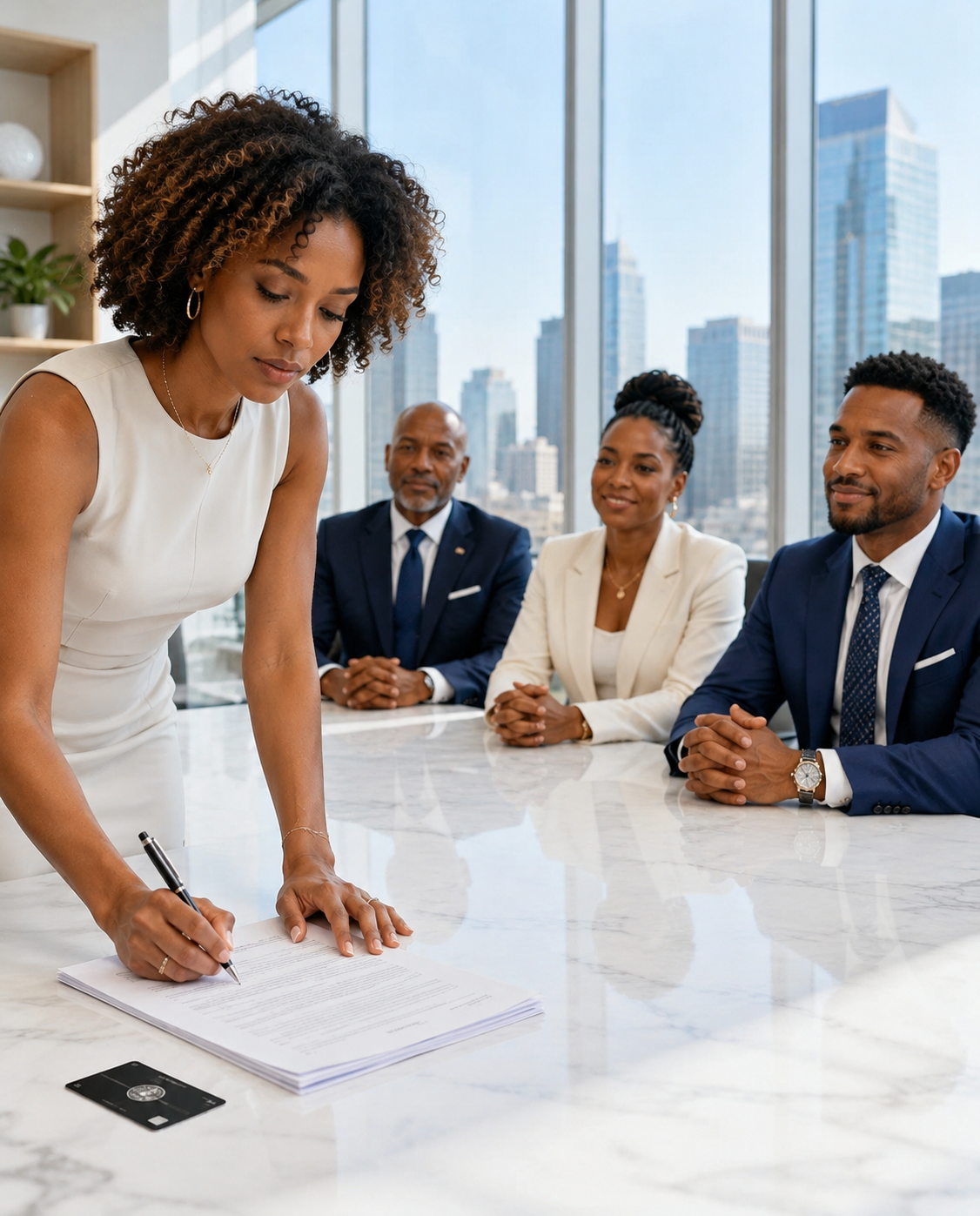 She Signed The Divorce Papers In Silence While Her Billionaire Father Watched Everything